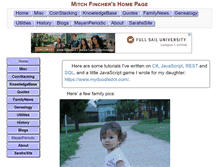 Tablet Screenshot of fincher.org